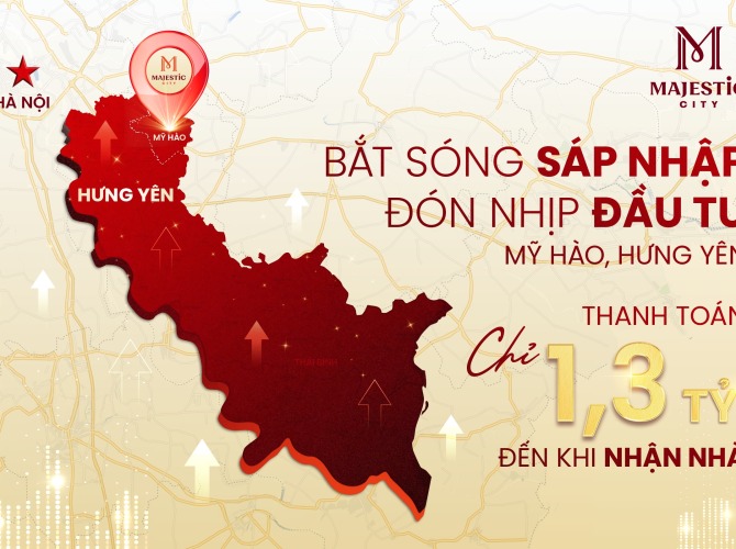 4 yếu tố thúc đẩy triển vọng đầu tư bất động sản Hưng Yên
